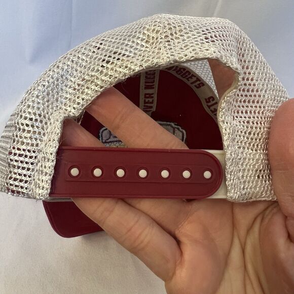 Vintage Style Denver Nuggets NBA Zephyr Red Snap Back Trucker‎ Hat Cap - Picture 6 of 9